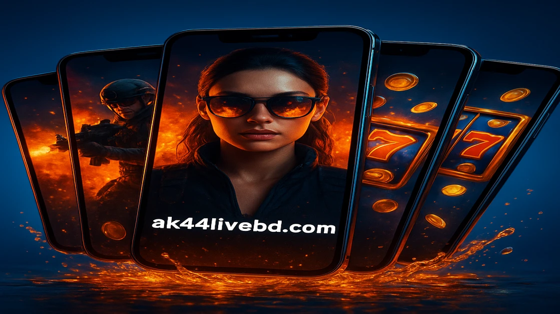 AK44 Live মোবাইল গেমিংয়ের বৈচিত্র্যময় জগতকে প্রদর্শনকারী স্মার্টফোনগুলোর একটি সংগ্রহ, যেখানে ৭৭৭ গেমিং প্ল্যাটফর্মের বৈচিত্র্যময় খেলার ধরন থেকে শুরু করে তীব্র, অ্যাকশন-ভরপুর শুটার গেম পর্যন্ত দেখা যায়।